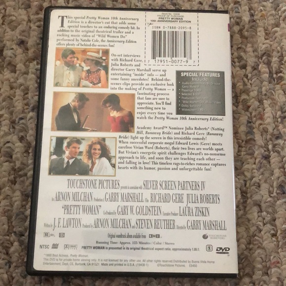 3 for $10 Pretty Woman Dvd - Picture 2 of 3
